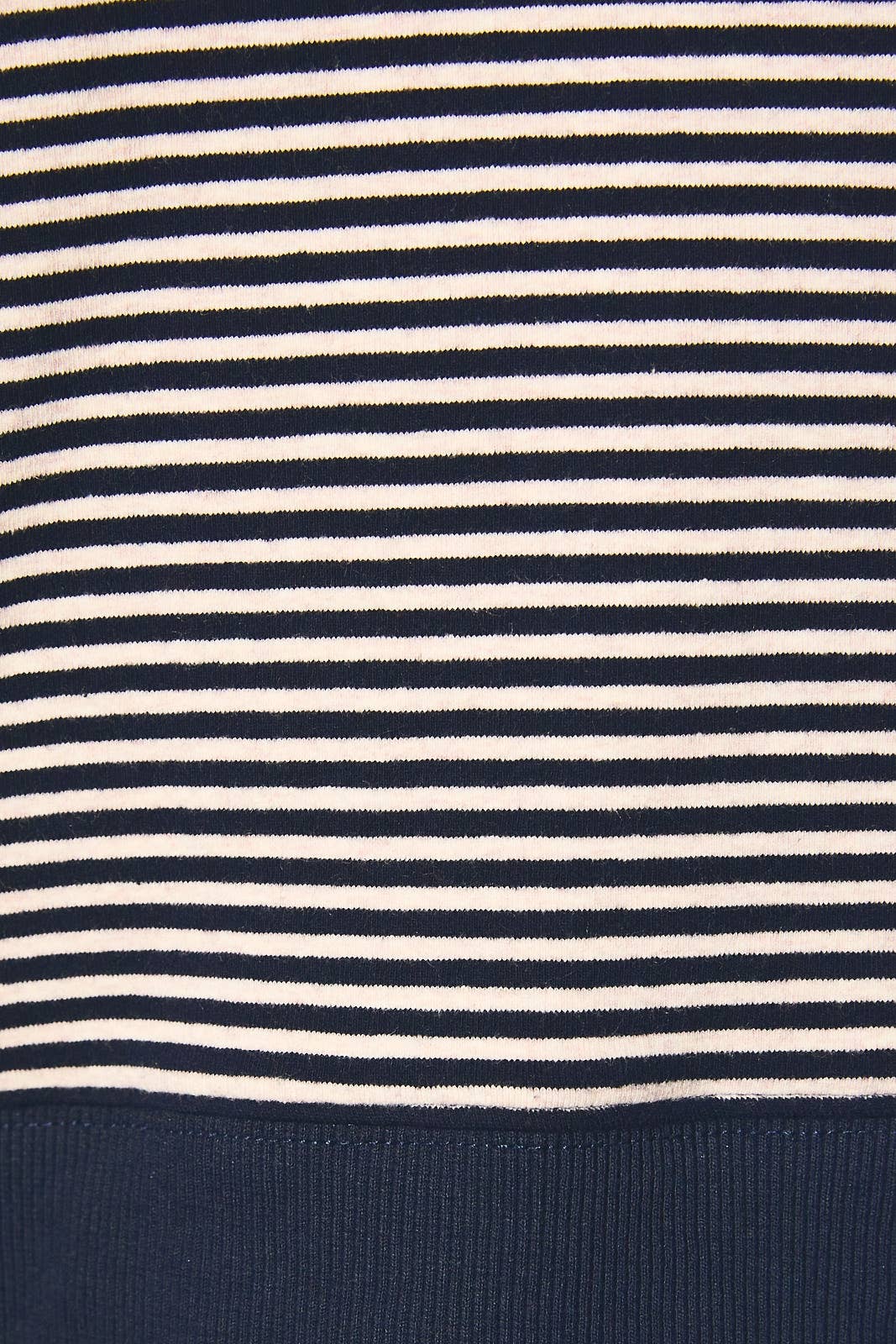 Navy striped oversized pullover