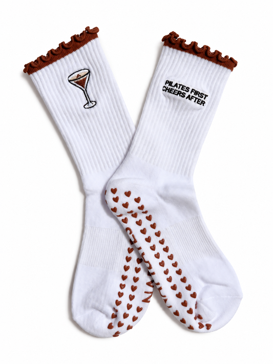 Pilates First Cheers After grip socks